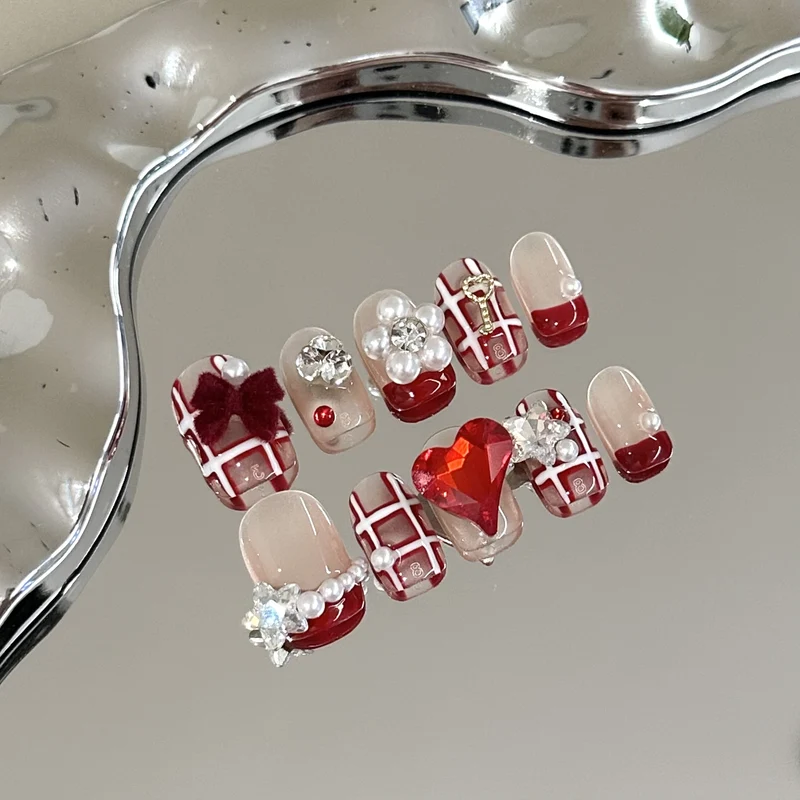 Luxury Themen Press-On Nagelkunst Set