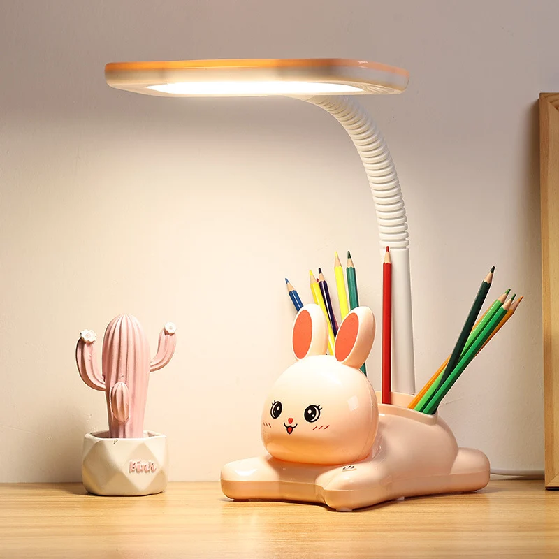 Süße Bunny Schreibtischlampe