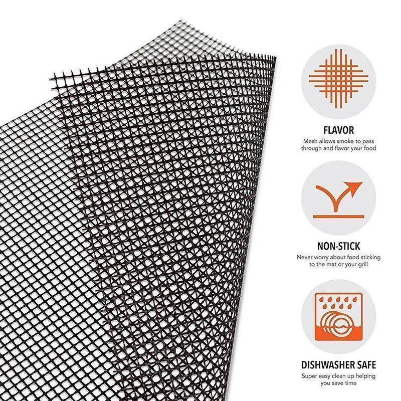 Skanto | Wiederverwendbare Antihaft-PTFE-Fiberglas-Grillmatte
