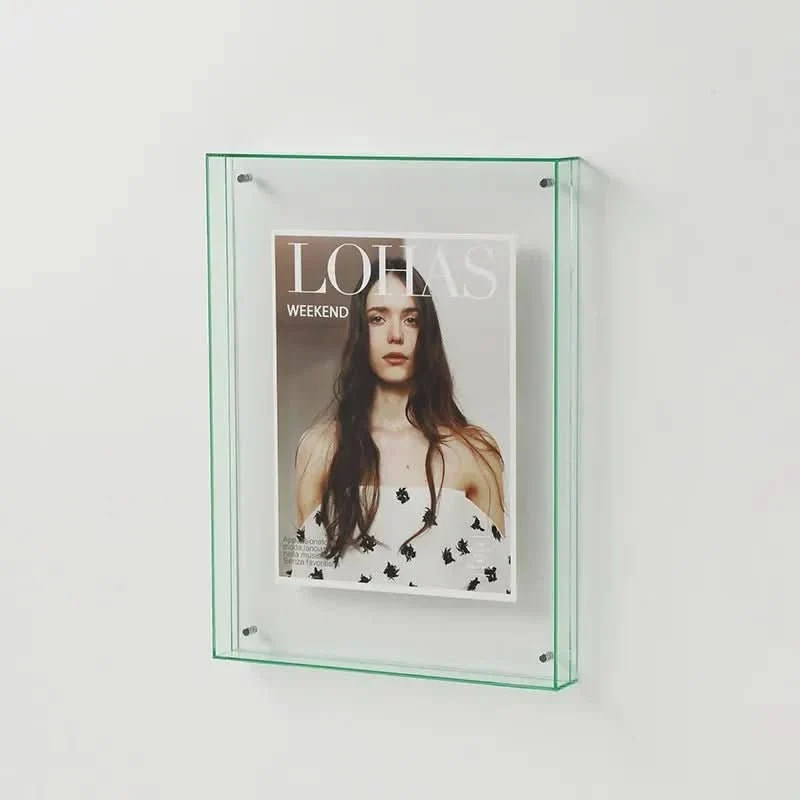 Skanto | Bunter transparenter Acryl-Fotorahmen für lebendige Erinnerungen