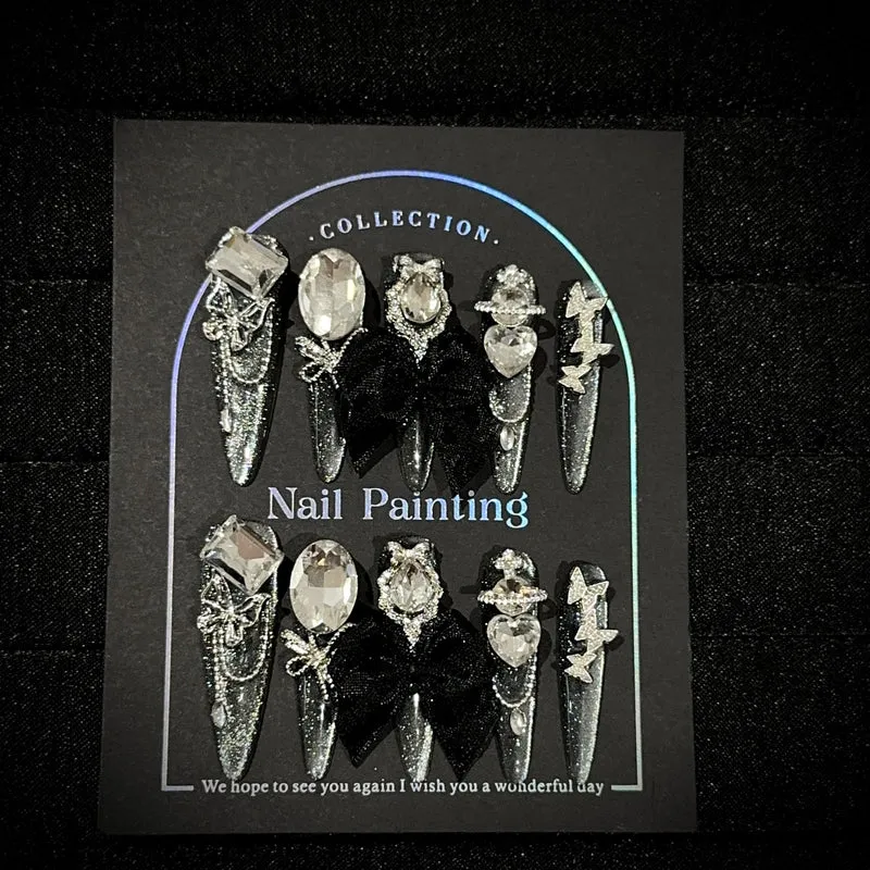 Luxuriöses Statement-Nagelkunstset
