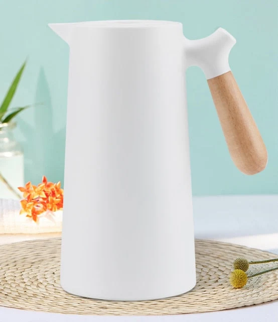 Elegante, minimalistische, matte Teekannen-Thermoskanne | Skanto