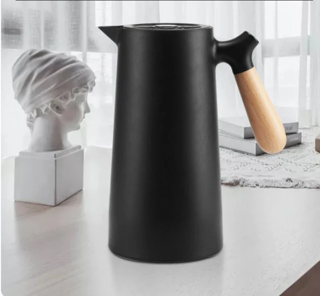 Elegante, minimalistische, matte Teekannen-Thermoskanne | Skanto