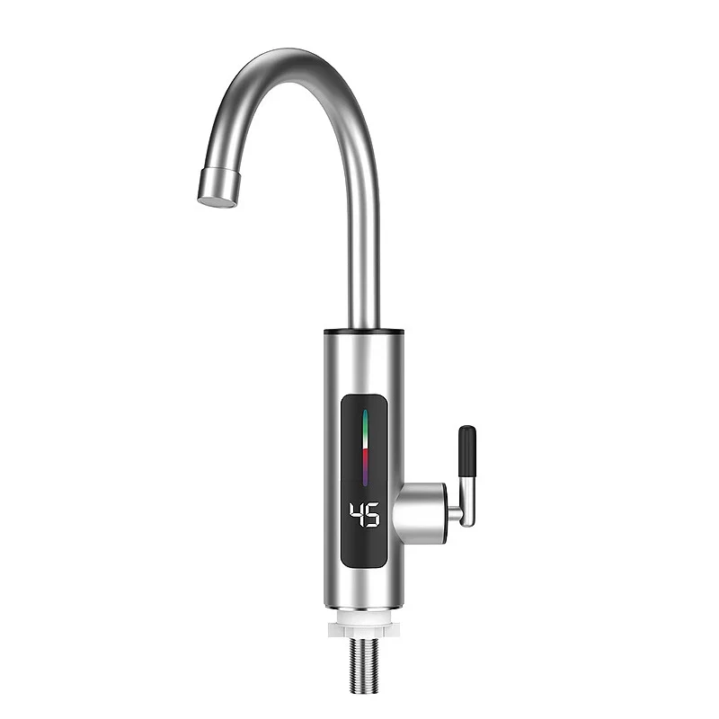 Skanto | Elektrischer Küchenwasserhahn mit Warmwasserbereiter 3000W Edelstahl