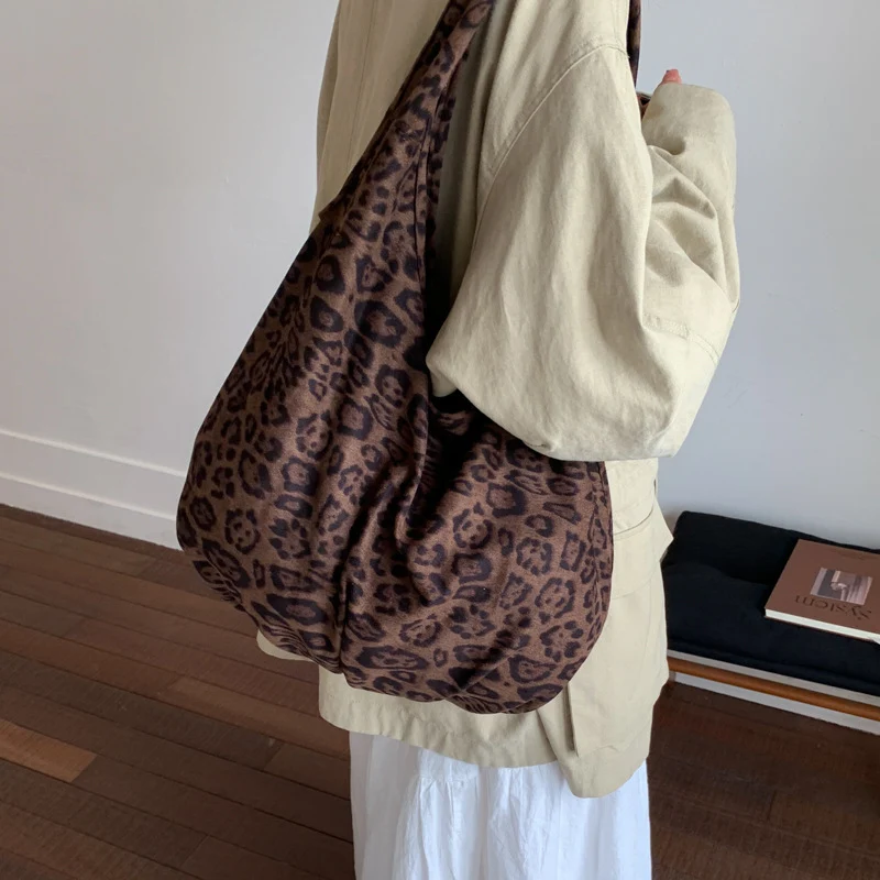 Weiche Wildleder Schlappe Tote Bag