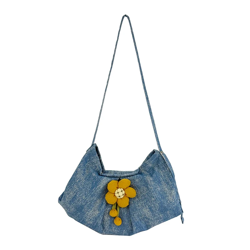 Stylische Blumenhandtasche