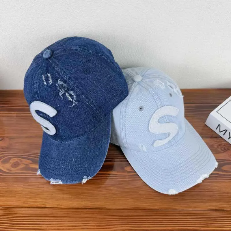 Herren Baseballkappe mit Used-Grafik Skanto