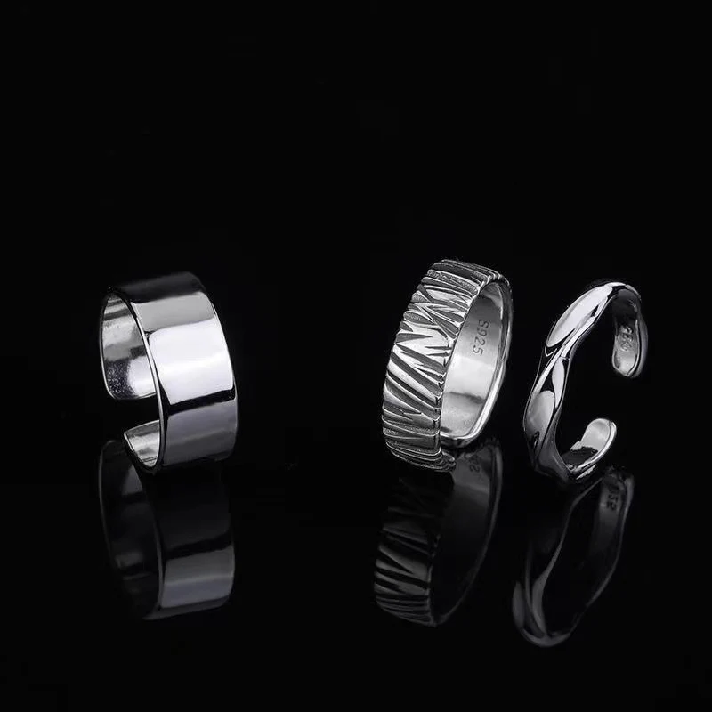Offener Ring, verstellbar, Zinklegierung