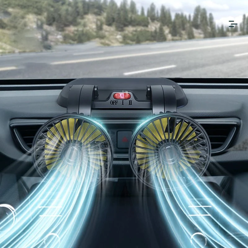 Auto Cool Fan | Genießen Sie eine angenehme Brise während der Fahrt! | Skanto