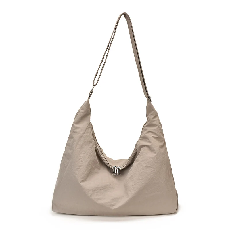 Weicher Stoff Lässiger Schultertasche