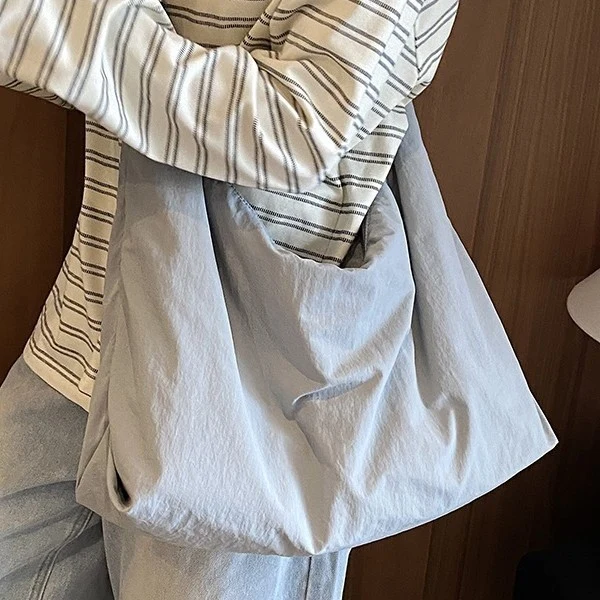Weicher Stoff Lässiger Schultertasche
