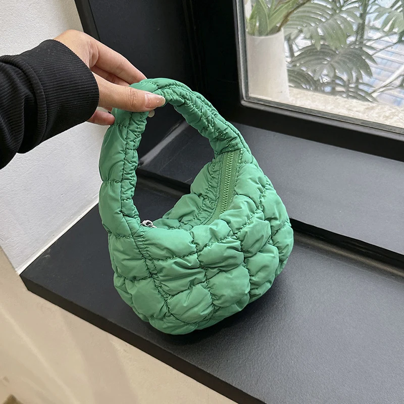 Gepolsterte Puffer-Handtasche