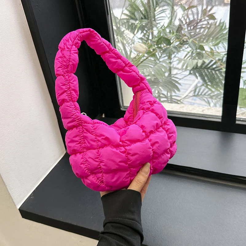 Gepolsterte Puffer-Handtasche