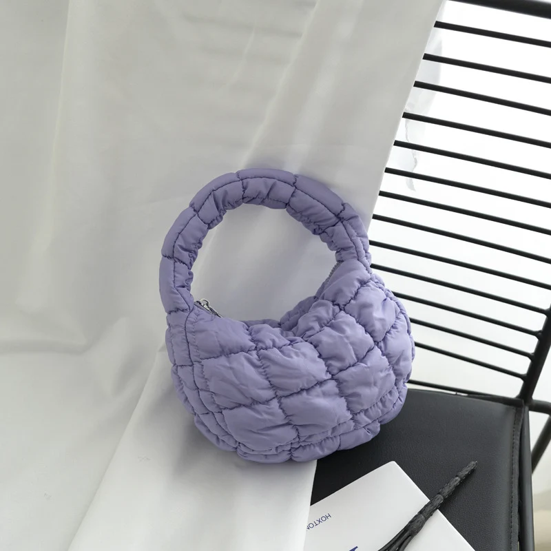 Gepolsterte Mini Schultertasche