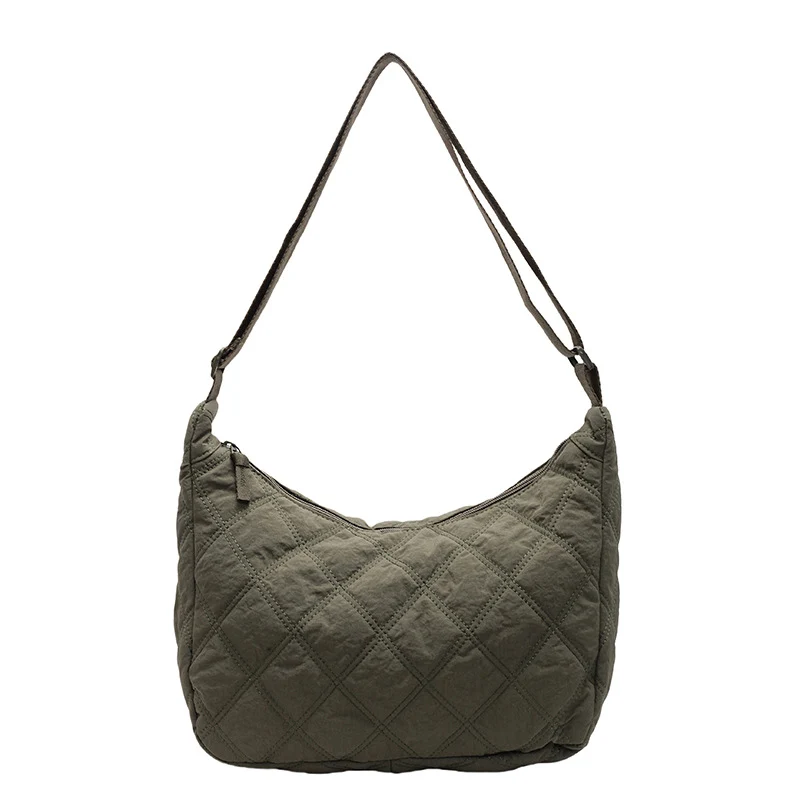 Gepolsterte Hobo-Tasche