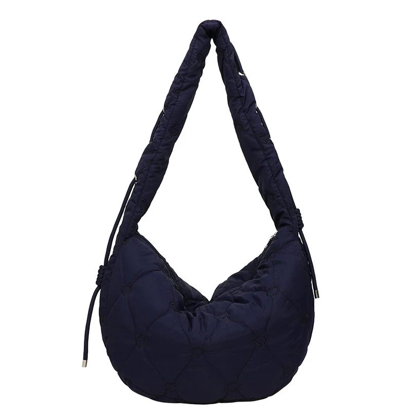 Gep quiltete Herzmuster Handtasche