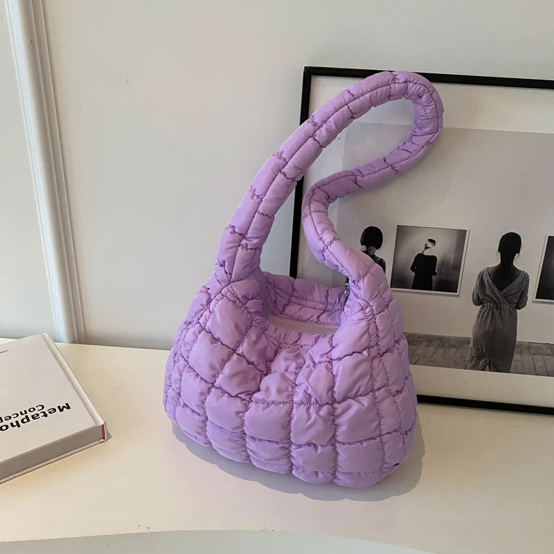 Gepolsterte Casual-Handtasche