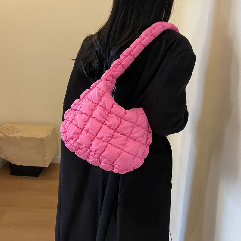 Gepolsterte Casual-Handtasche