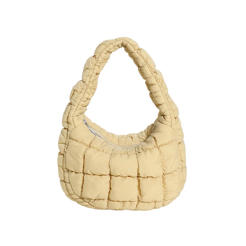 Gepuffte Schultertasche