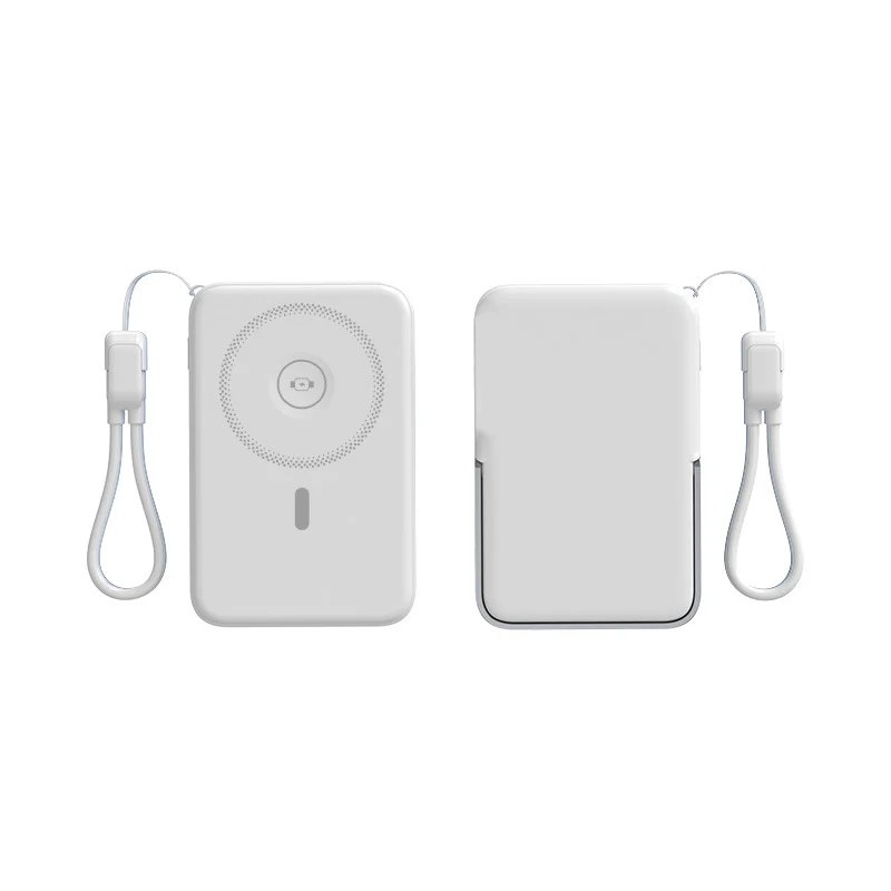 Ultraleichte Powerbank mit integriertem LED-Display und Schnellladefunktion Skanto