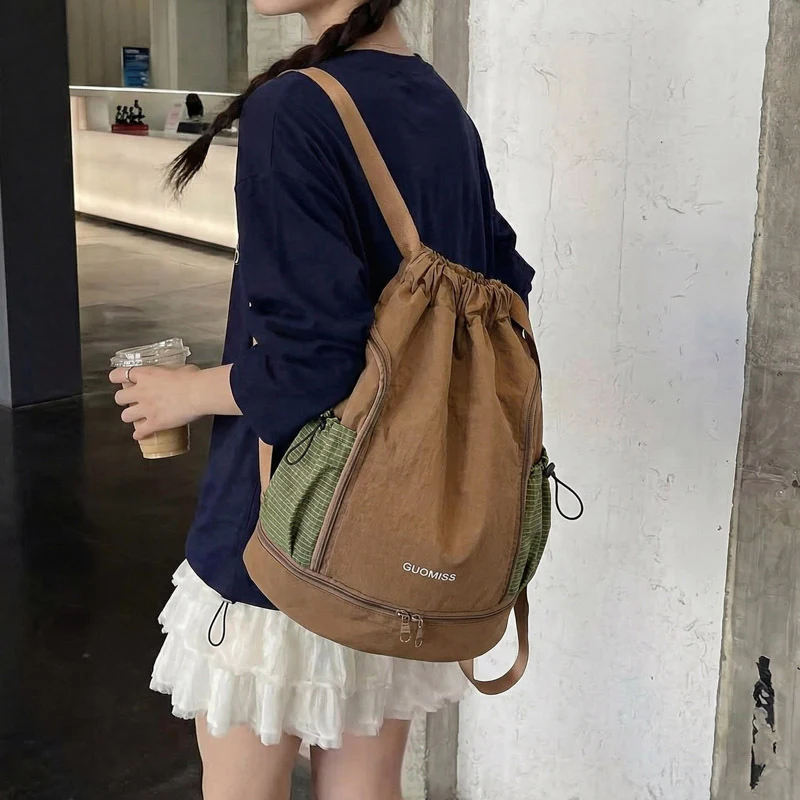 Vielseitiger Drawstring Sport Rucksack Brehn