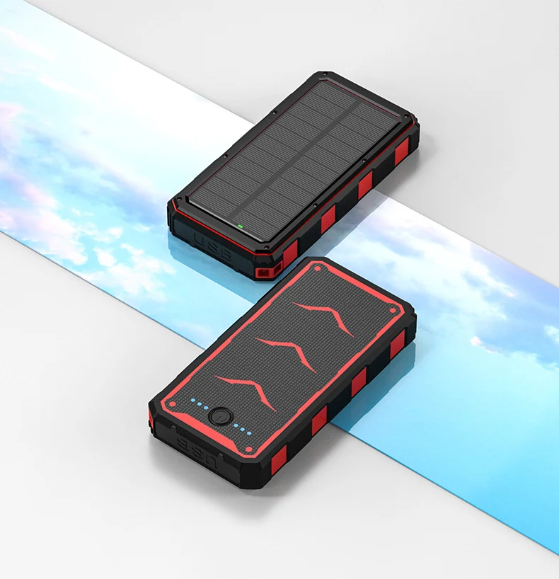 Tragbare Solar-Powerbank Skanto