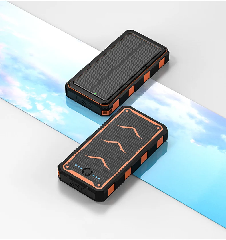 Tragbare Solar-Powerbank Skanto