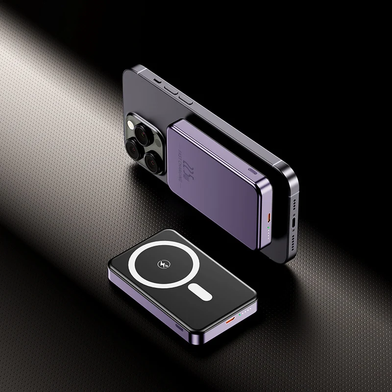 Tragbare Powerbank mit Magnetfunktion Skanto