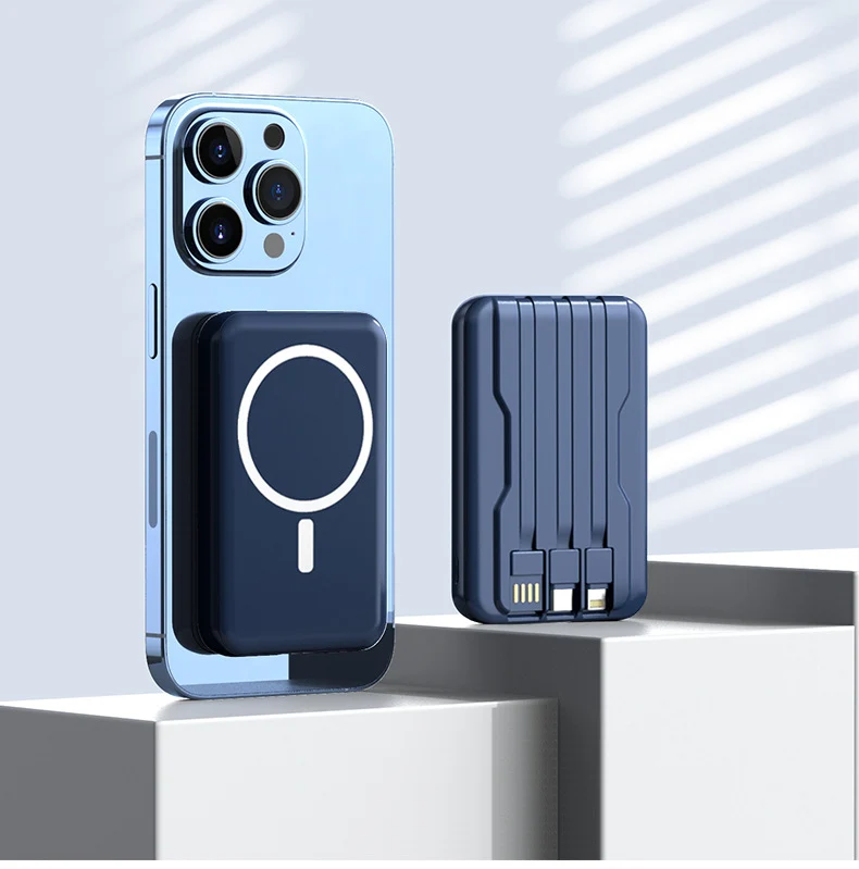 Tragbare MagSafe Powerbank mit integrierter Schnellladefunktion Skanto