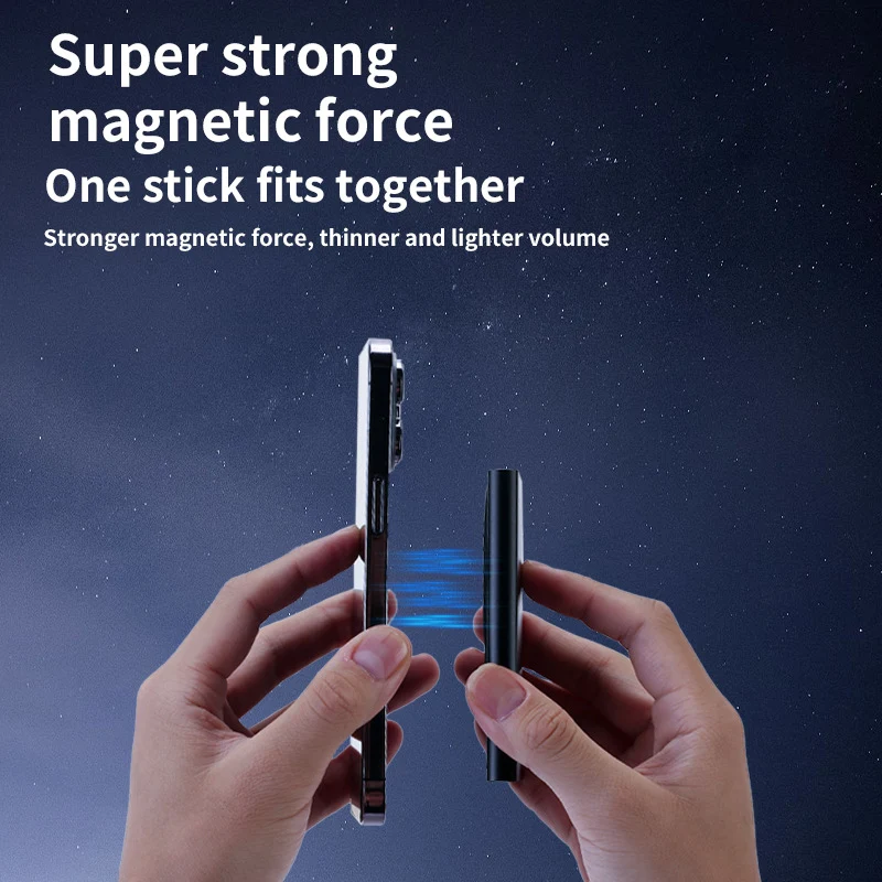 Tragbare magnetische Powerbank mit schneller induktiver Ladefunktion Skanto