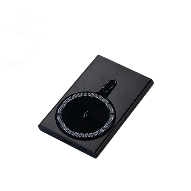 Tragbare magnetische Powerbank mit schneller induktiver Ladefunktion Skanto