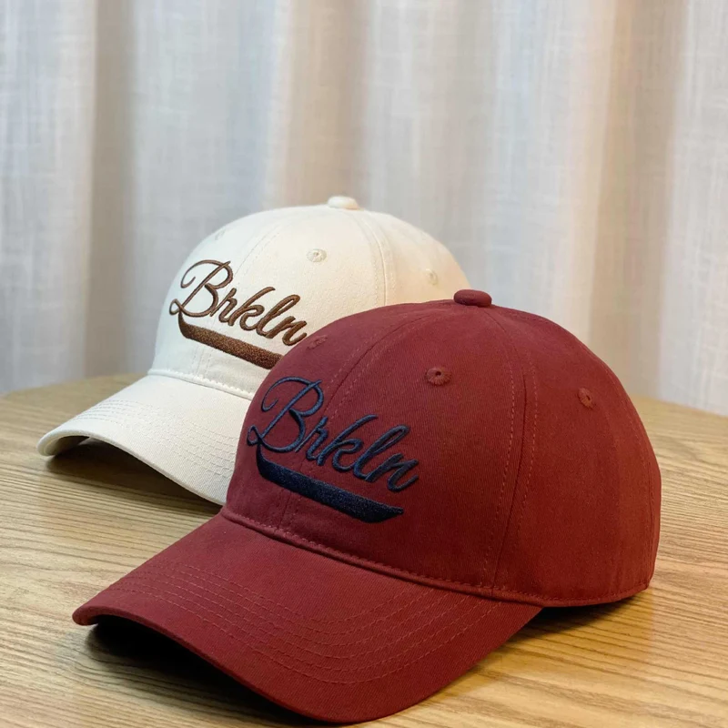 Klassische bestickte Herren-Baseball-Cap aus Baumwolle Skanto