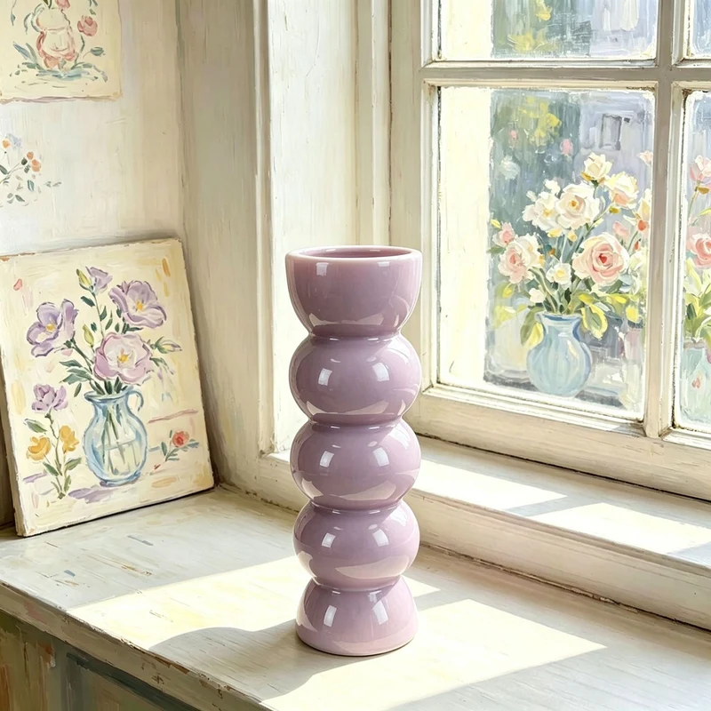 Moderne Keramische Dekorative Blumenvase