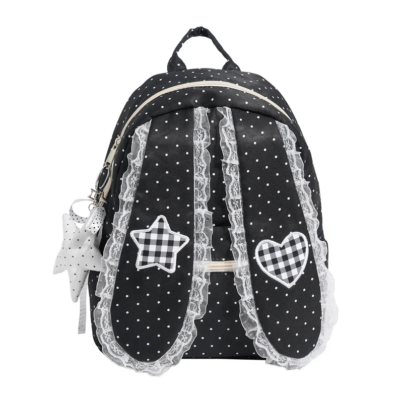 Verspielte Pünktchen Crossbody Tasche
