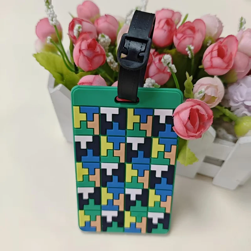 Unisex Gepäck-Identifikator mit geometrischem Muster Skanto