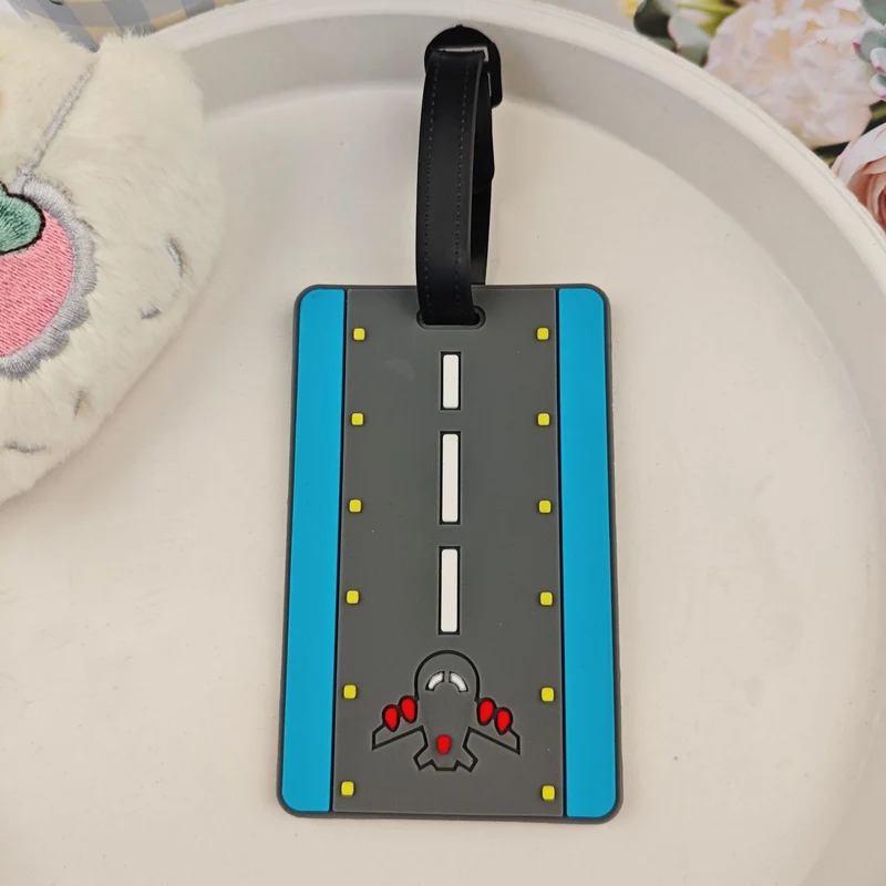 Unisex Kofferanhänger mit Straßenmotiv Skanto