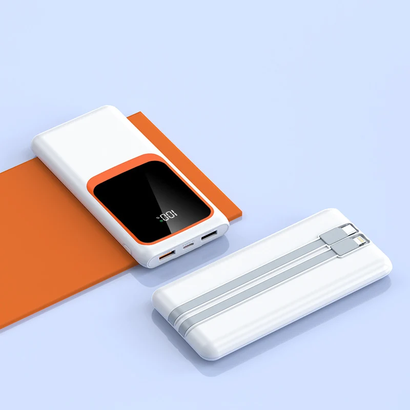 Powerbank mit digitaler Energieanzeige und Schnellladung Skanto