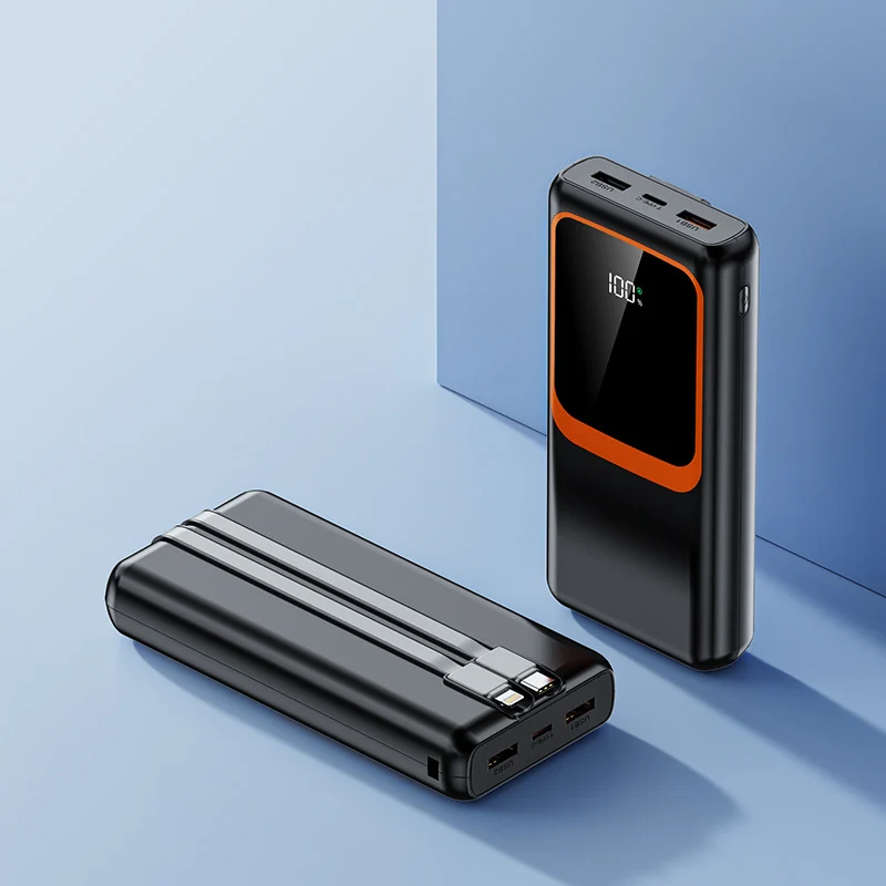 Powerbank mit digitaler Energieanzeige und Schnellladung Skanto