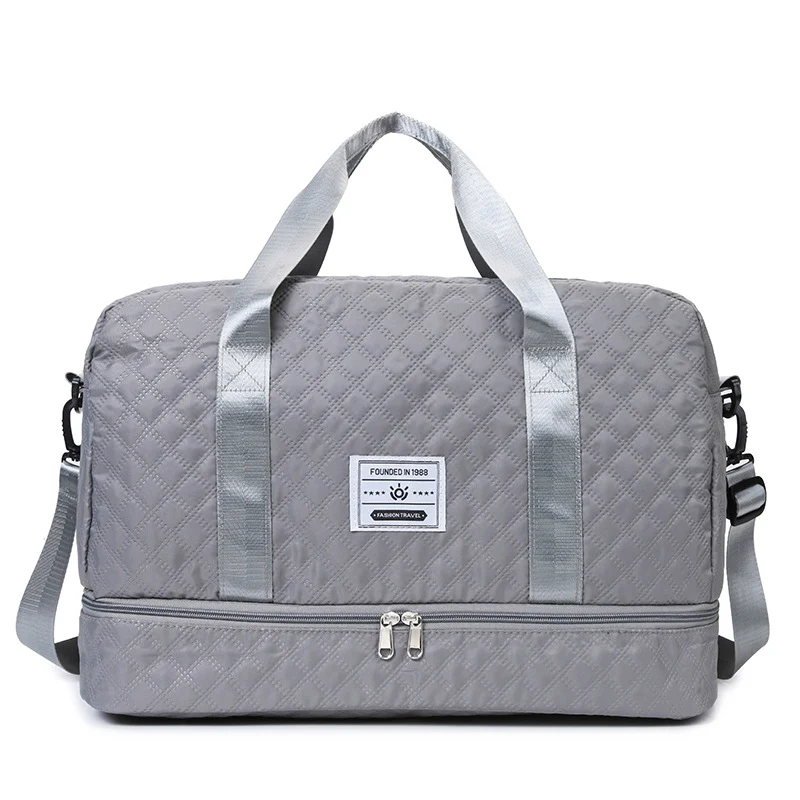 Stylische gesteppt Reis Duffle Bag Brehn