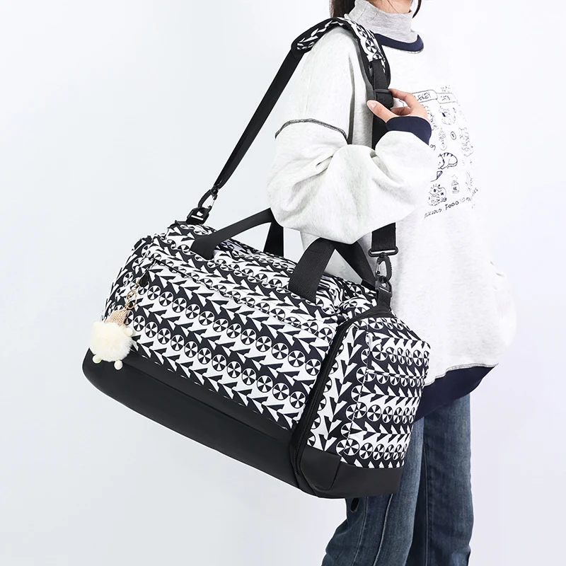 Stylische gemusterte Duffle Bag Brehn