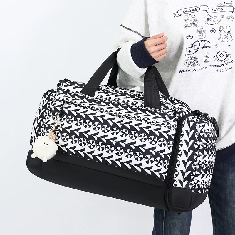 Stylische gemusterte Duffle Bag Brehn