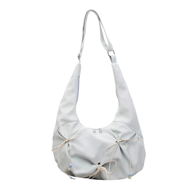 Modische weiche Stoff schlaffe Schultertasche