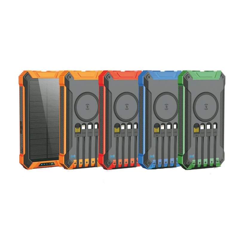 Powerbank mit solarbetriebenem Schnellladegerät Skanto