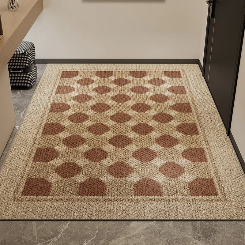 Stilvolle geometrische Muster-Teppich Fläche