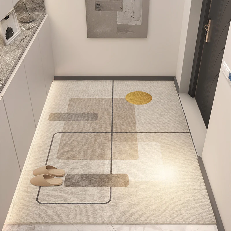 Stylischer geometrischer Teppich