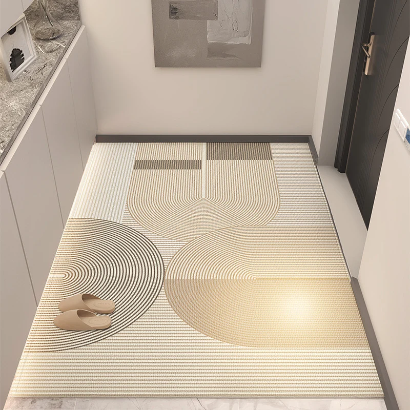 Stylischer geometrischer Teppich