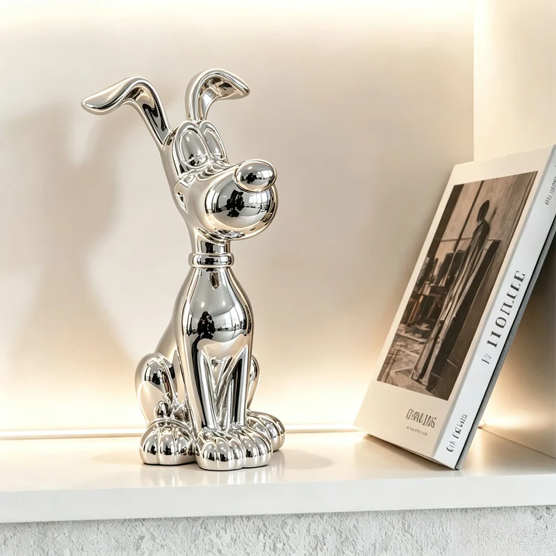 Dekorative Hundefigur für die Inneneinrichtung