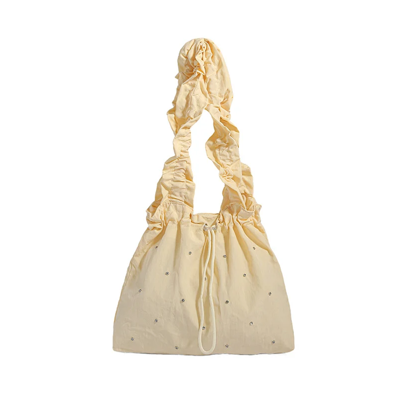Elegante Versammelte Schlauch-Handtasche