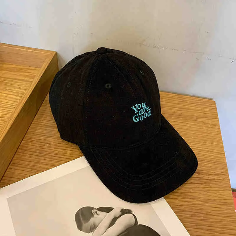 Herren Freizeit Baseballkappe mit Botschaft im Used-Look Skanto