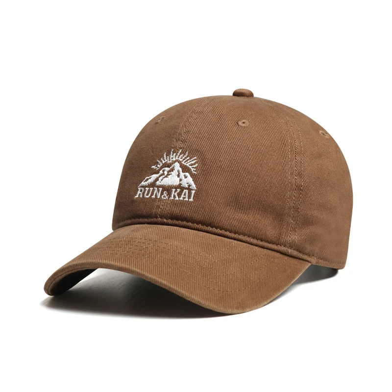 Herren Freizeit Bestickte Kappe im Used-Look Skanto